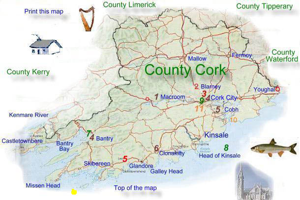 Where Is Cork In Ireland Map - United States Map