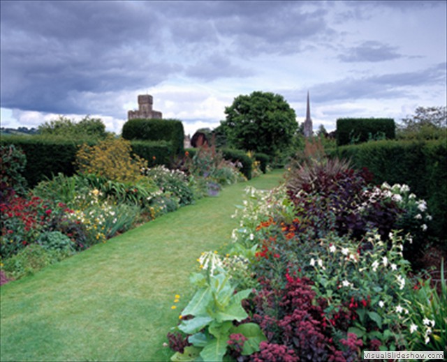 herbaceous border in Upper Garden