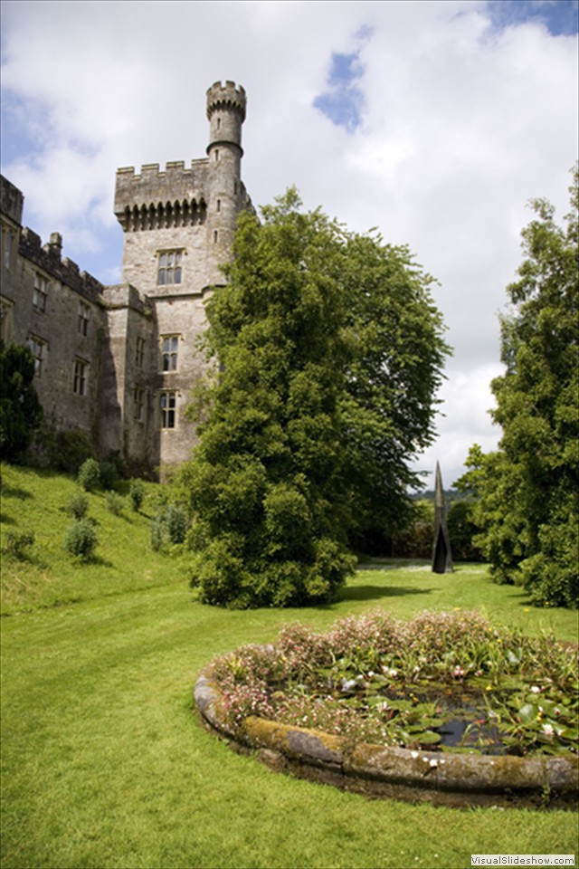 NE corner of Castle from Lower Garden